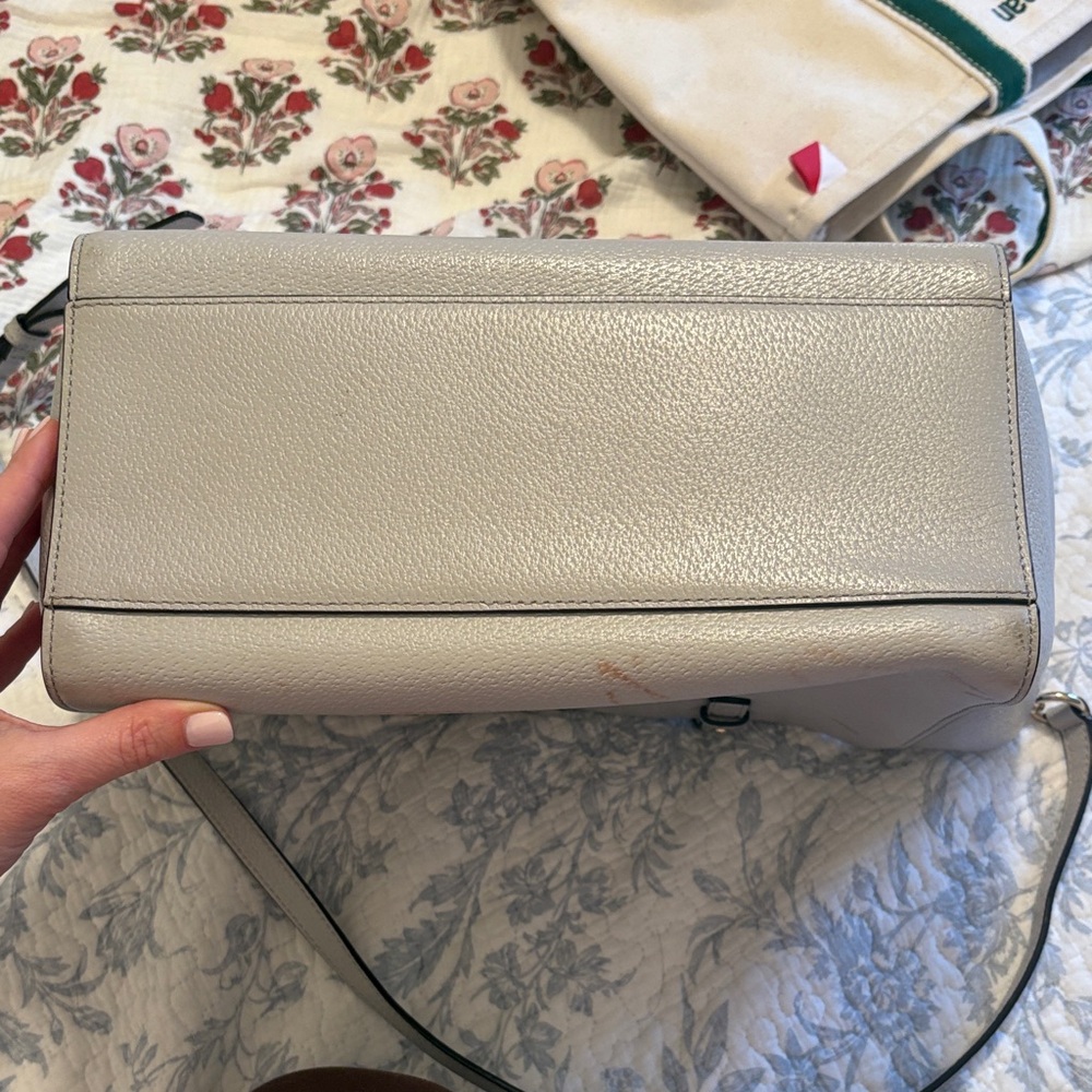 Kate Spade Light Gray Tote Bag - Picture 6 of 6